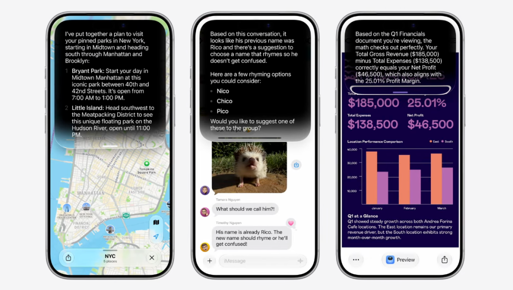 มาช้าแต่มานะ! Apple เปิดตัว 'Siri AI' เน้นความเป็น