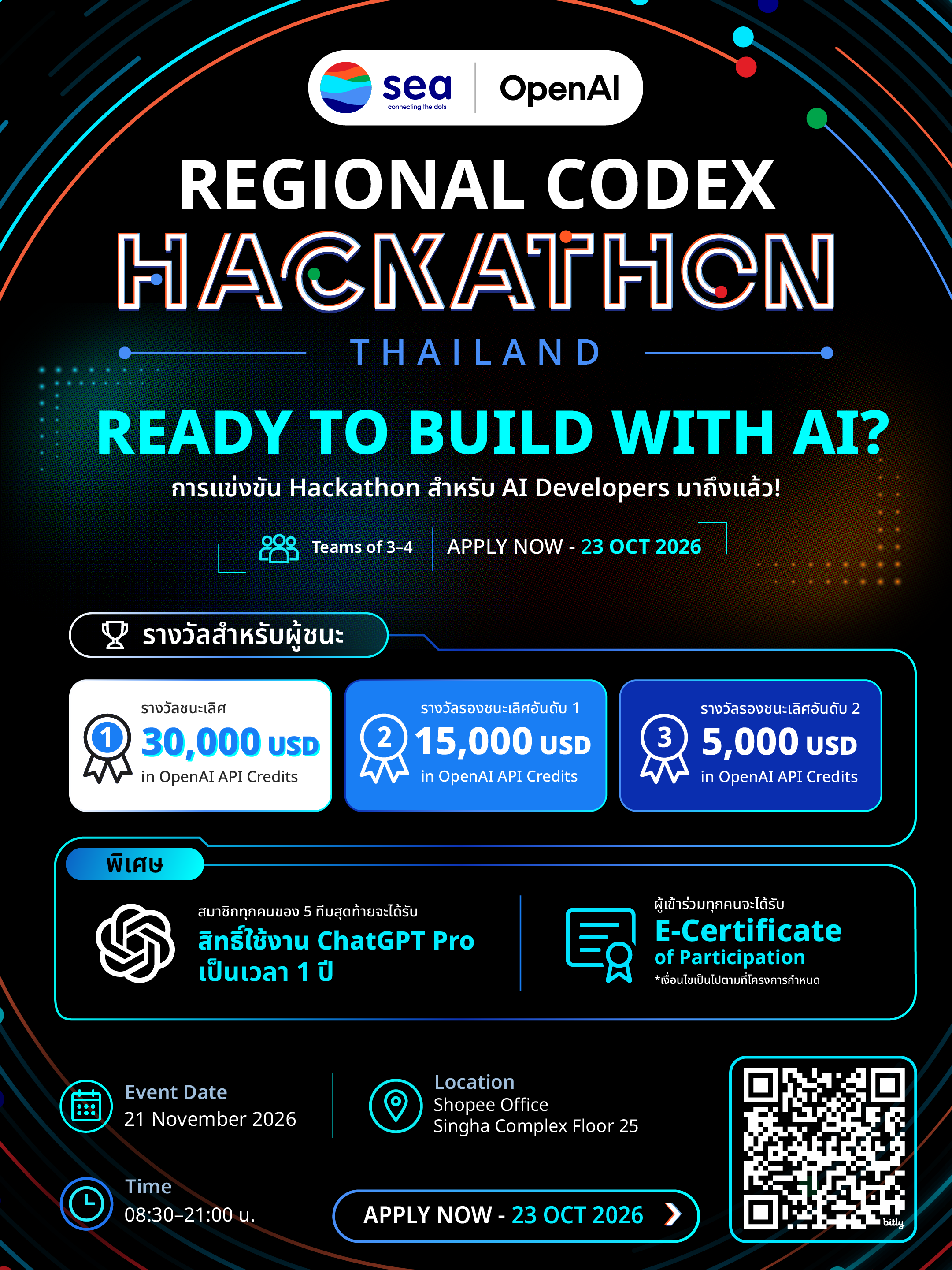 Sea x OpenAI Regional Codex Hackathon - Thailand.png