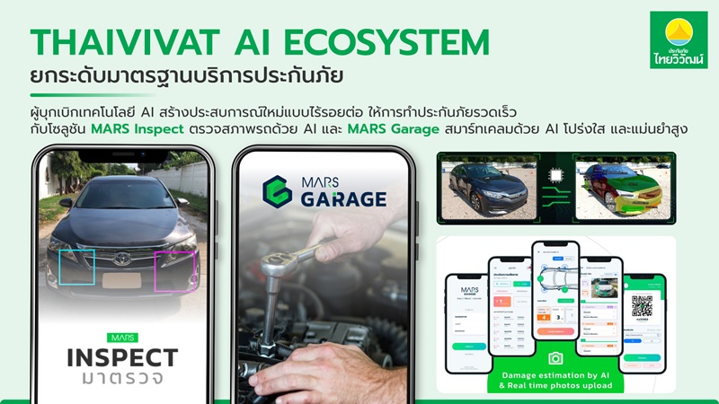 ประกันภัยไทยวิวัฒน์ ปักธง “InsurTech Leader” ชู Ecosystem AI